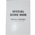 Softball Official Score Book